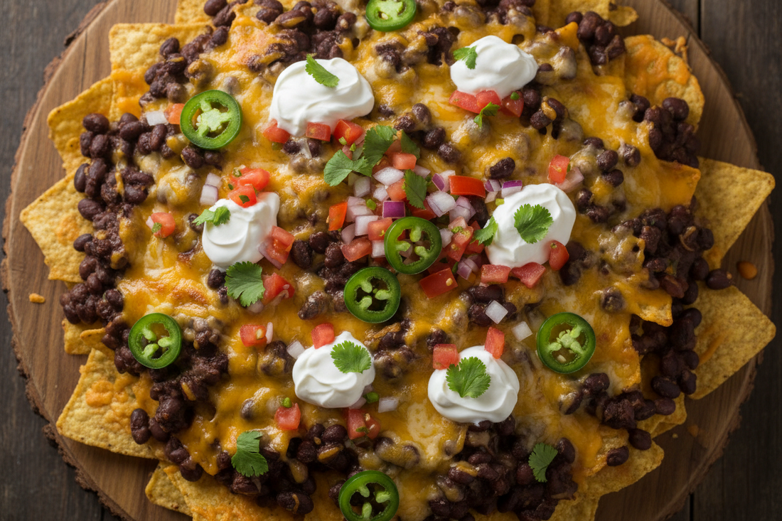Black Bean Nachos