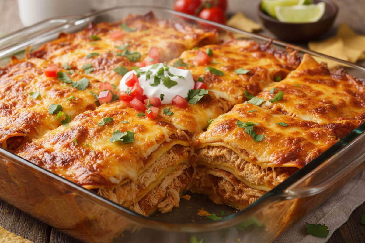 Chicken Enchilada Casserole