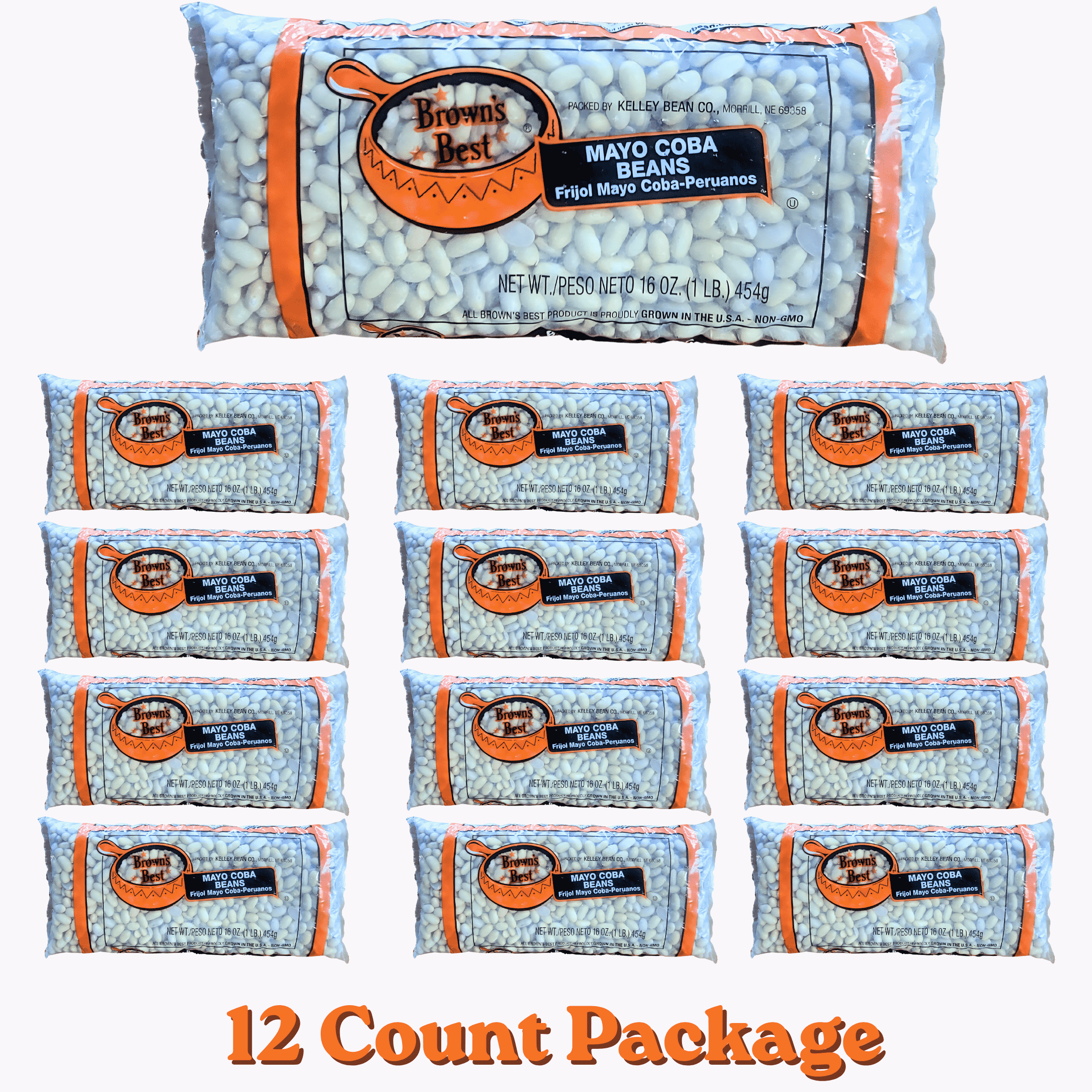 Mayocoba Beans  1 LB. Bag