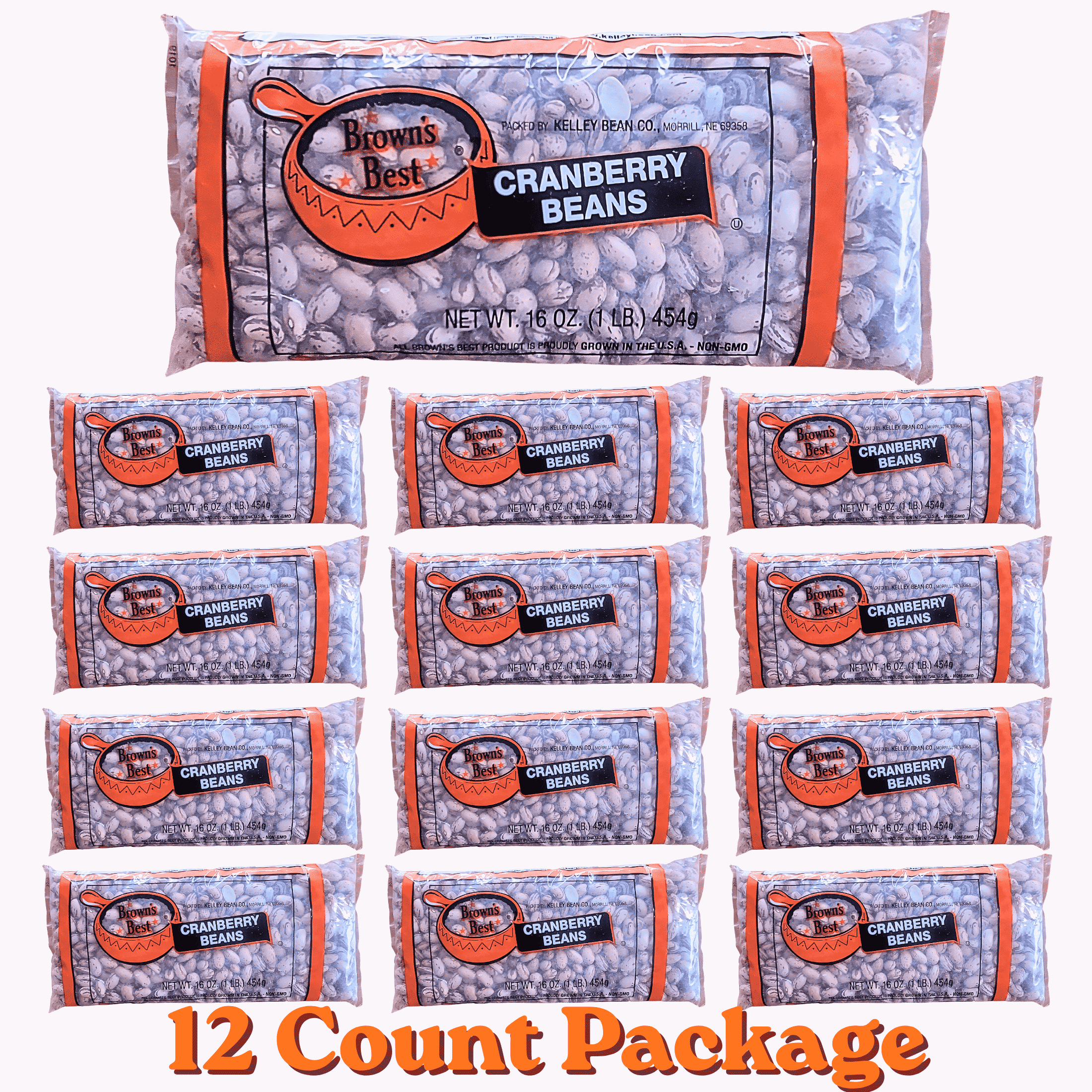 Cranberry Bean 1 LB. Bag