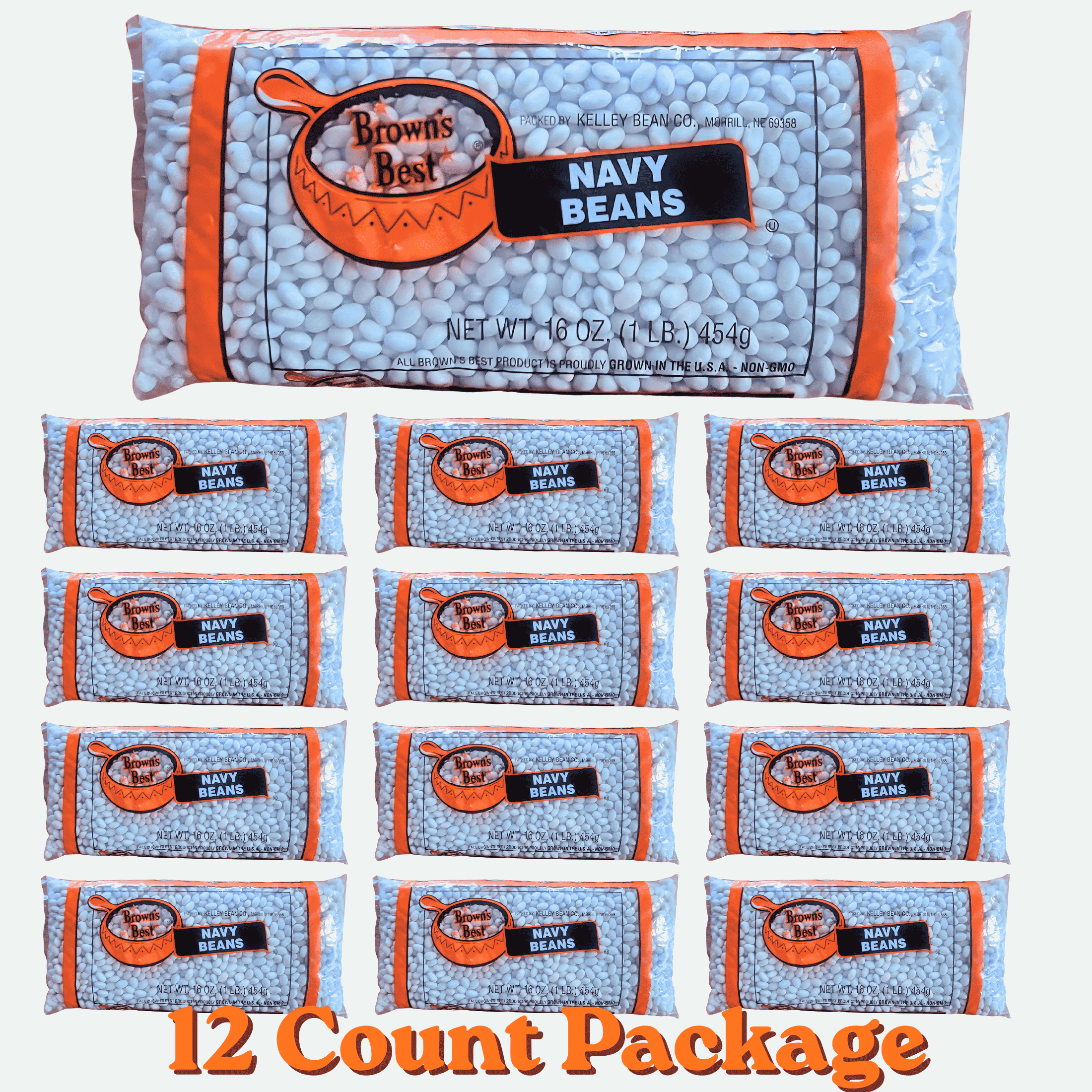 Navy Beans 1 LB. Bag