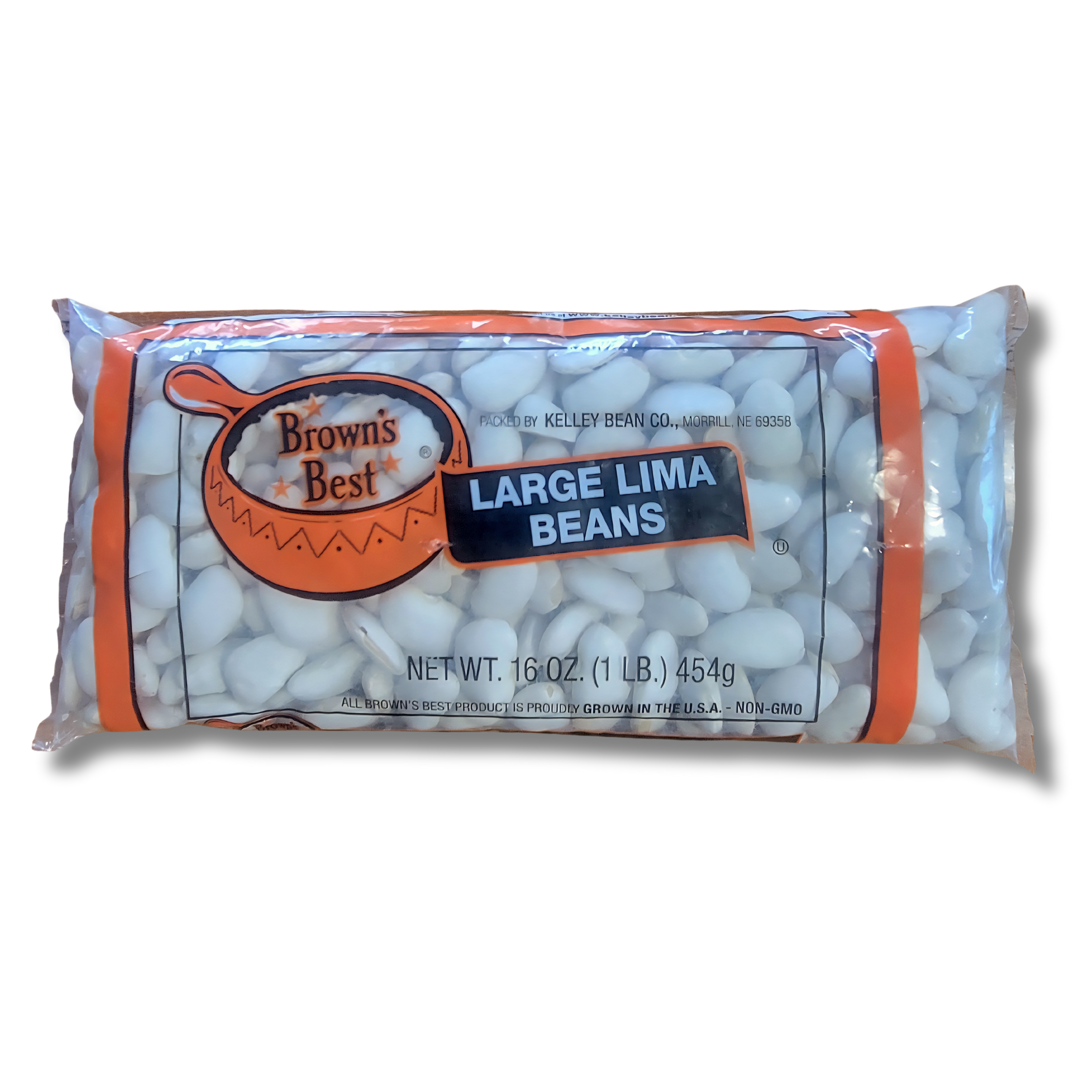 Large Lima Beans 3 Count of 1 LB. Bags